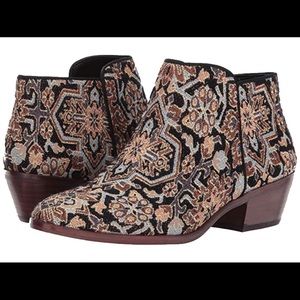 Sam Edelman printed booties